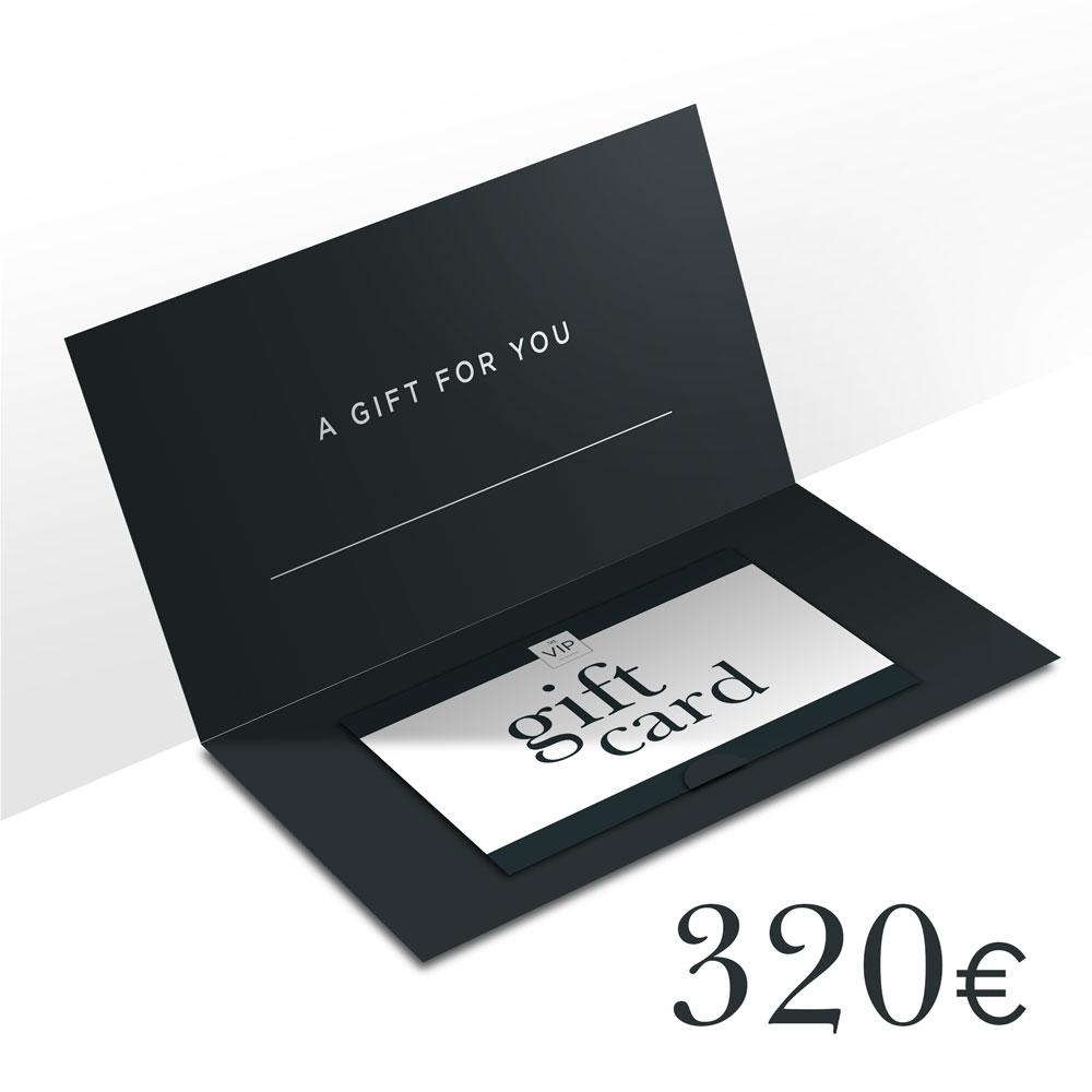 Gift Card 320€ - VIP MODA UOMO DI VINCENZO PALERMO S.R.L.